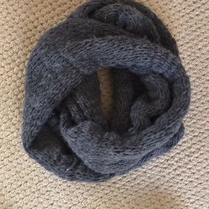 Grey infinity scarf
